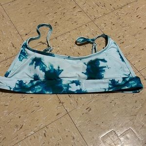 Tie dye bikini top